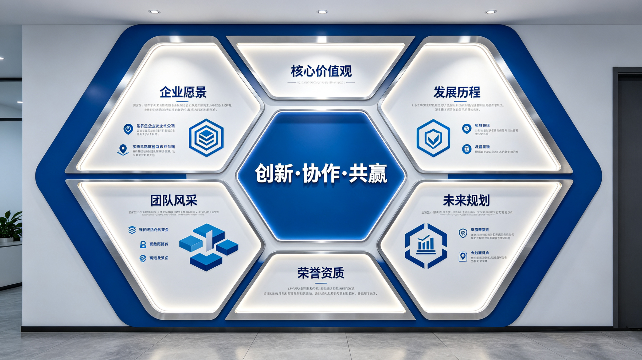 宁洱企业文化墙六边形避坑指南（新手常犯5个错误）